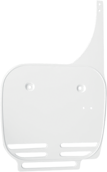 UFO Front Number Plate - White KA02742047