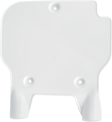 UFO Front Number Plate - White KA02761047