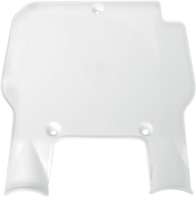 UFO Front Number Plate - White KA02720047