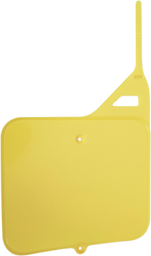 UFO Front Number Plate - Yellow SU02910101