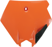 UFO Front Number Plate - Orange KT03075-127