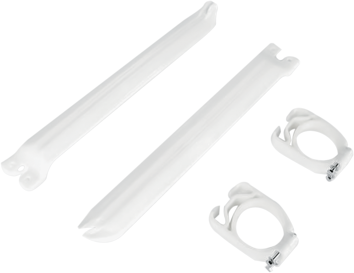 UFO Fork Tube Protectors - White - KX - '91-'93 KA02739280
