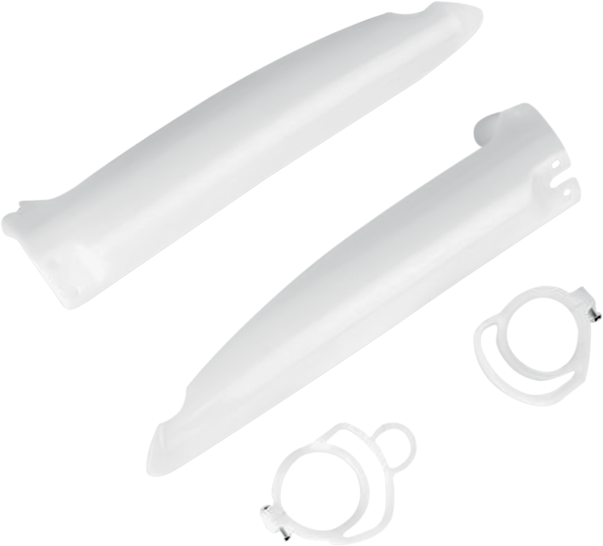 UFO Fork Tube Protectors - White - KX - '94-'95 KA02770280