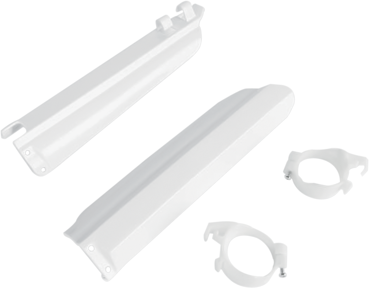 UFO Fork Tube Protectors - White YA03803046