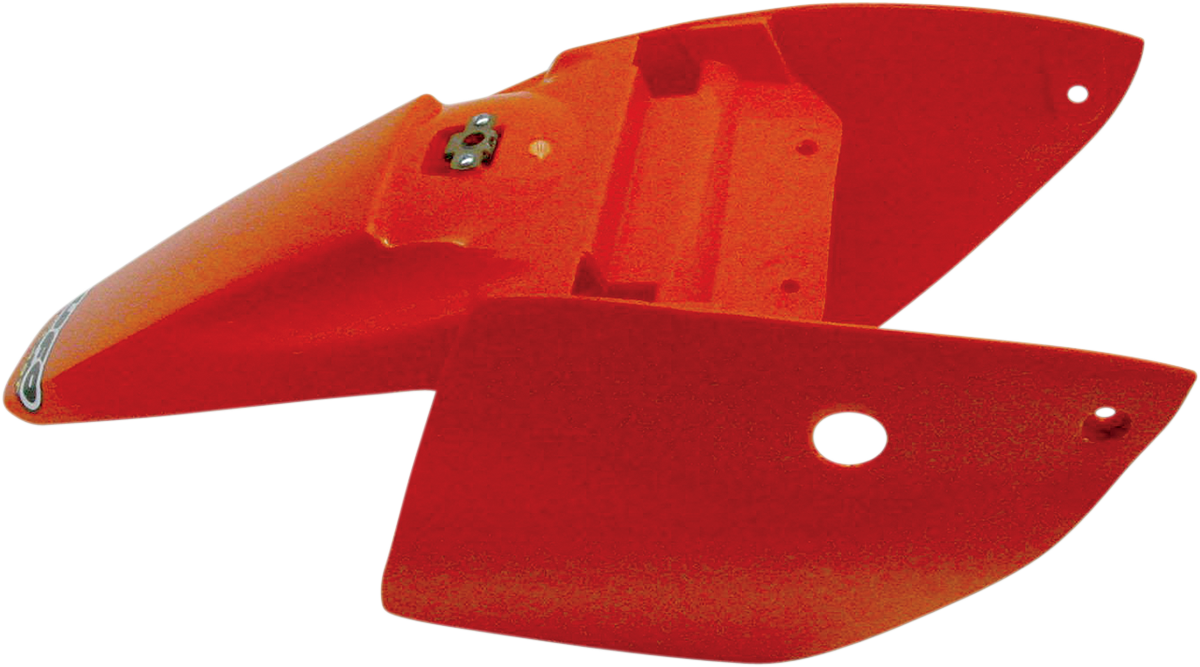 UFO Rear Fender - With Side Panels - '98-'22 OEM Orange - SX 65 KT03073-127