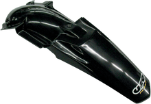 UFO MX Rear Fender - Black - Yamaha - YZ '02-'21 YA03857-001