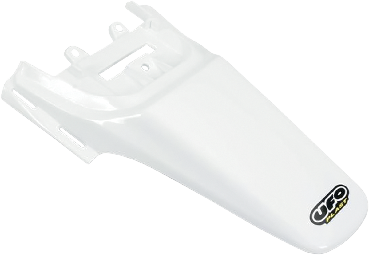 UFO MX Rear Fender - White - Honda - CRF '04-'26 HO03645-041