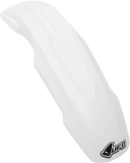UFO Universal Supermoto Front Fender - White PA01029-041