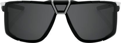 100% Eastcraft Sunglasses - Matte Black - Smoke Lens 61045-102-01
