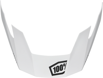 100% Altis Visor - White 89029-00005