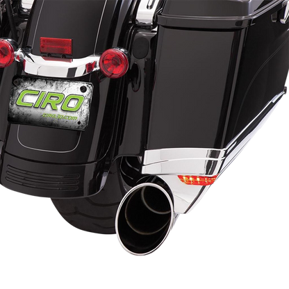 CIRO Saddlebag Extensions - '14-'21 - Chrome 40110