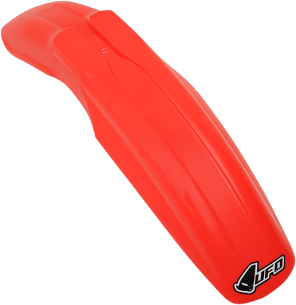 UFO Universal Supermoto Front Fender - Red PA01027-070
