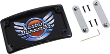 CUSTOM DYNAMICS License Plate Frame - LED - Black LPF-RAD-CVO-B