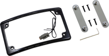 CUSTOM DYNAMICS License Plate Frame - LED - Black LPF-RAD-CVO-B