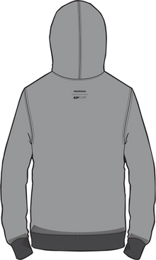 D'COR VISUALS Honda Wing Sweatshirt - Gray - 2XL 85-204-5