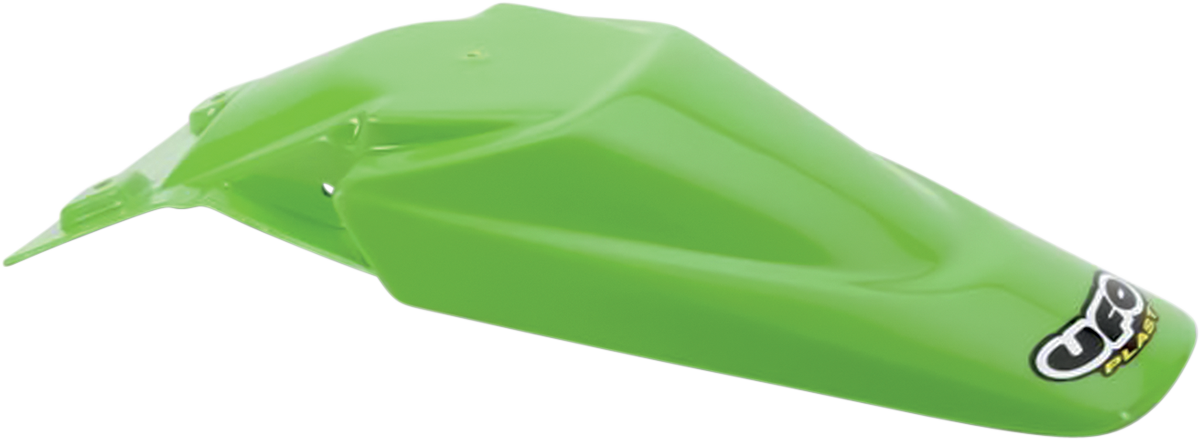 UFO MX Rear Fender - OEM Green - Kawasaki - KX/KLX '00-'26 KA03731-026