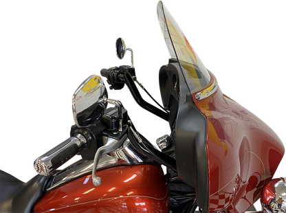 FAT BAGGERS INC. 1-1/4" EZ Install Pointed Top Handlebar - Reduced Reach - 11" - Black 905011-B
