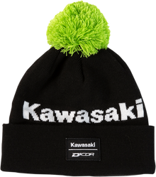 D'COR VISUALS Kawasaki Stripe Beanie - Black 70-134-1