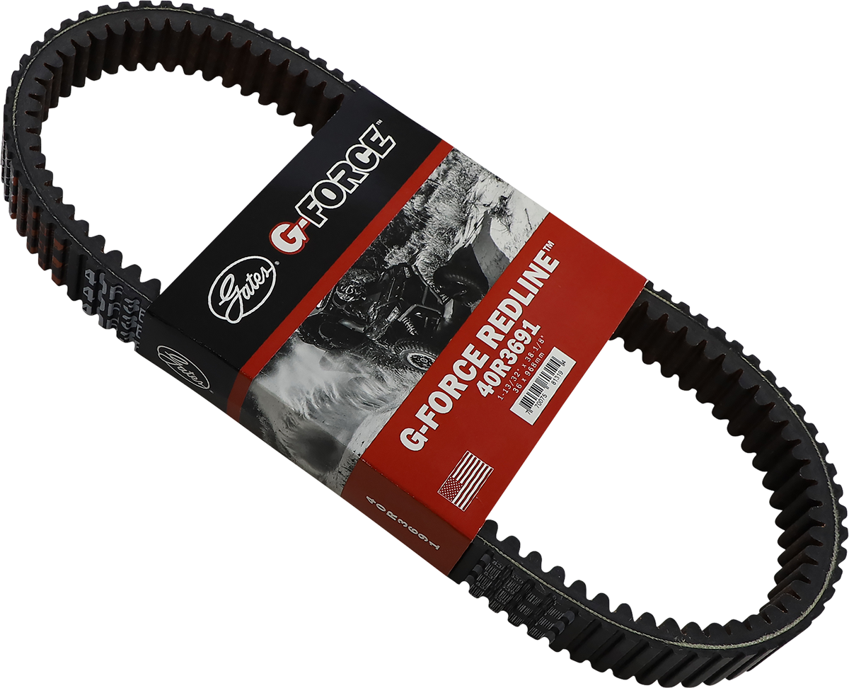 GATES Drive Belt - G-Force RedLine™ - 1-13/32" (W) x 38-1/8" (OC) 40R3691