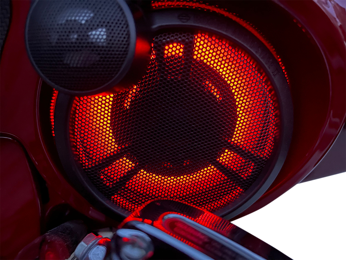 CUSTOM DYNAMICS ProGLOW™ Speaker Light - Upper Fairing PG-SPEAKER-F-1