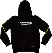 D'COR VISUALS Kawasaki Race Sweatshirt - Black - 2XL 85-206-5