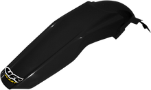 UFO MX Rear Fender - Black - Suzuki - RMZ - '05-'07 SU03912-001