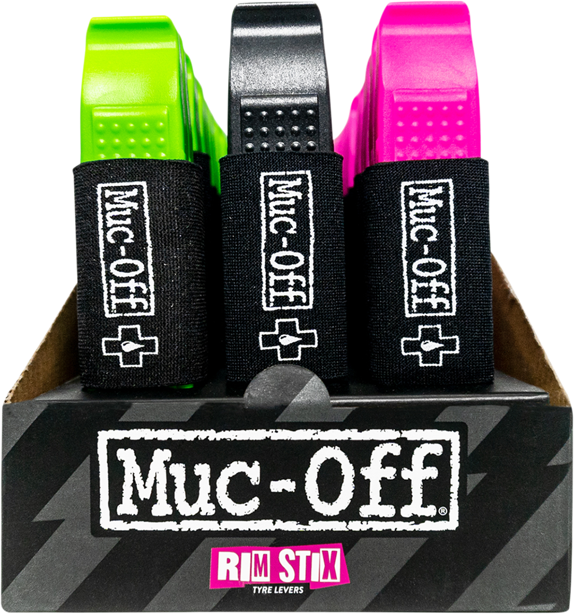 MUC-OFF USA Rim Stix Tire Levers - 24 Pack Display 20139