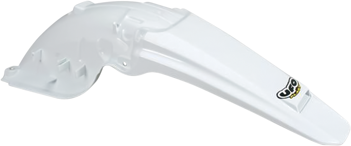 UFO MX Rear Fender - White - Honda - CRF '05-'16 HO04602-041