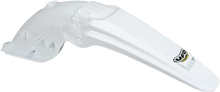 UFO MX Rear Fender - White - Honda - CRF '05-'16 HO04602-041