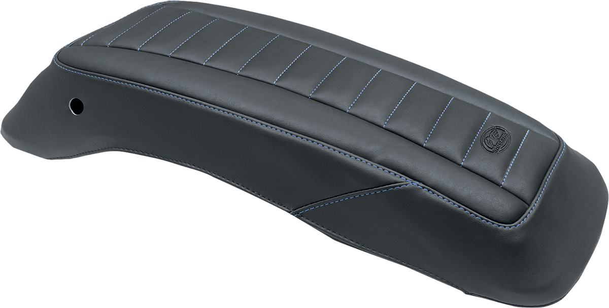 MUSTANG Saddlebag Lid Covers - Black/Blue - FL '14-'24 77640SB