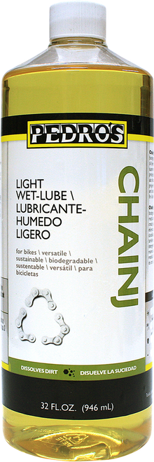 PEDRO'S Chainj Lubricant - Wet - 1 U.S. quart 6110321