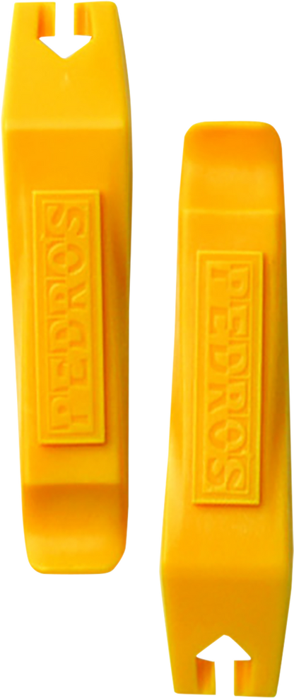 PEDRO'S Tire Levers Display - Yellow - 24 Pack 6400099
