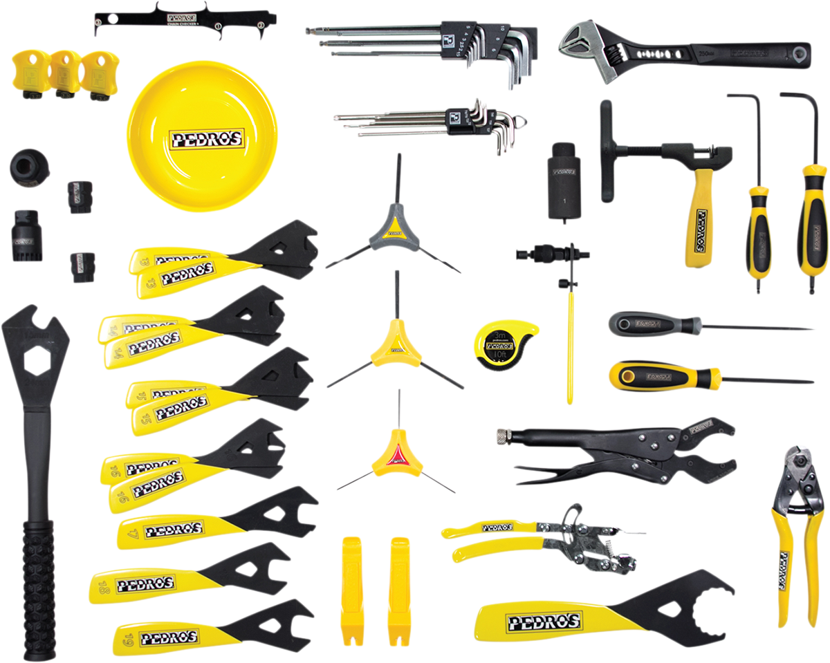PEDRO'S Apprentice Bench Tool Kit - 55 Piece 6450610