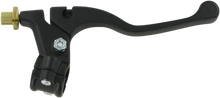 PARTS UNLIMITED Shorty Style Power Lever Assembly - Left Hand - Yamaha - Black 43-4104L