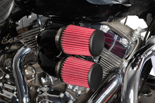 S&S CYCLE Tuned Induction Air Cleaner Kit - Gloss Black 170-0637A