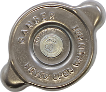 MOOSE OFFROAD Radiator Cap - Silver - 13 PSI - Polaris 100-2133-PU