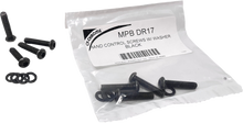 DRAG SPECIALTIES Screw Kit - Hand Control - Black MPBDR17