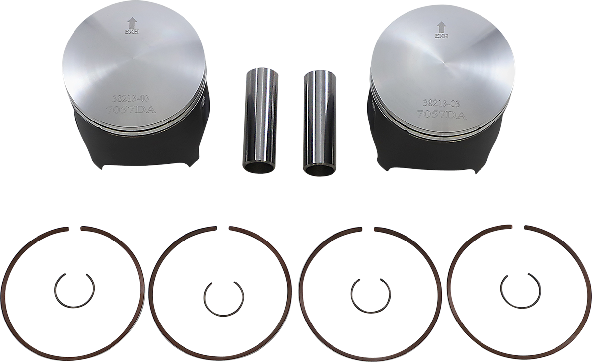 WOSSNER Piston Kit - 71.88 mm - Yamaha K7057DA-2
