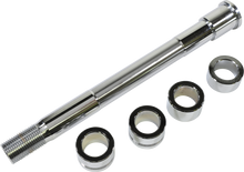 DRAG SPECIALTIES Axle Kit - Front - Chrome - '18-'25 Softail W16-0353