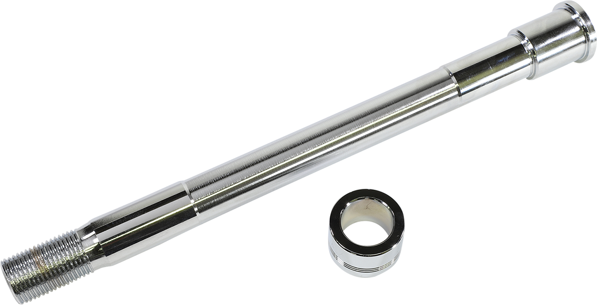 DRAG SPECIALTIES Axle Kit - Front - Chrome - '18-'25 Fat Boy W16-0355