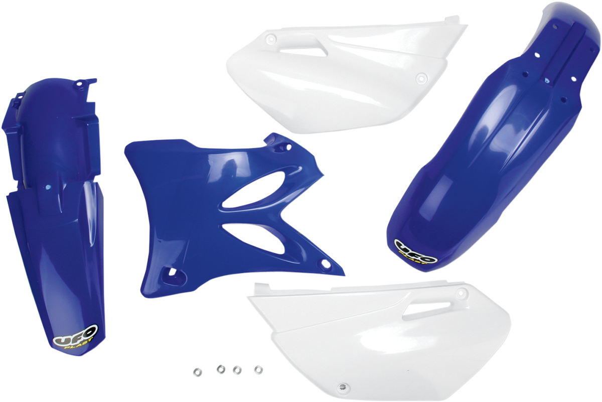 UFO Replacement Body Kit - OEM Blue/White - Yamaha - YZ '02-'14 YAKIT306-999