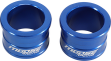 MOOSE OFFROAD Fast Wheel Spacer - Front - Blue - Yamaha W16-4304L