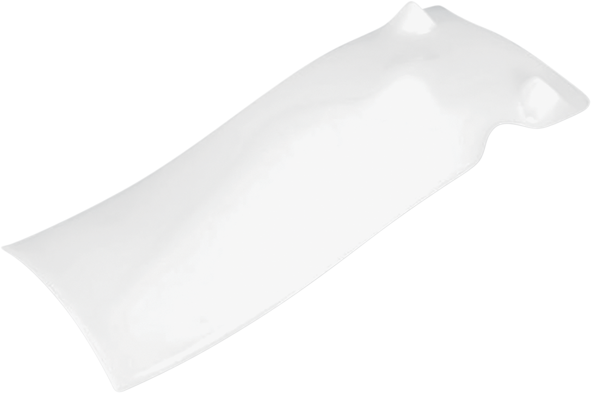UFO Rear Mud Plate - White - CRF250R HO04608-280
