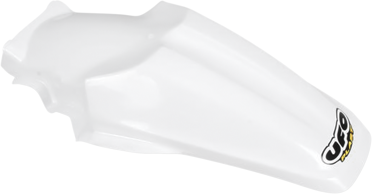 UFO MX Rear Fender - White - Kawasaki - KX '01-'13 KA03715-047