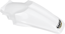 UFO MX Rear Fender - White - Kawasaki - KX '01-'13 KA03715-047