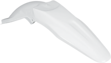 UFO MX Rear Fender - White - Kawasaki - KX '06-'08 KA03766-047
