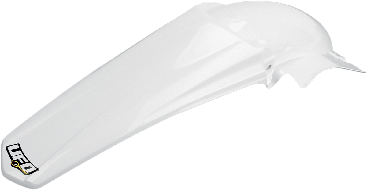 UFO MX Rear Fender - White - Yamaha - YZ '06-'09 YA03881-046