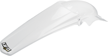 UFO MX Rear Fender - White - Yamaha - YZ '06-'09 YA03881-046