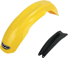 UFO Front Fender - Yellow/Black - Husqvarna - CR/WR HU03312-103