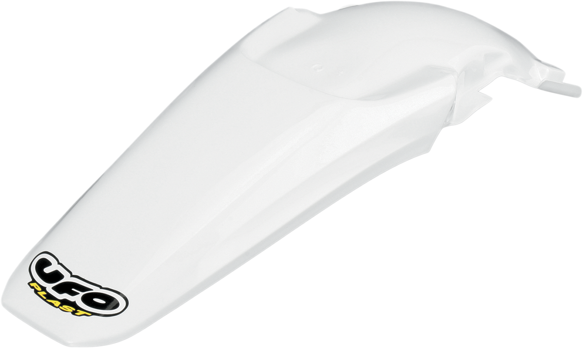UFO MX Rear Fender - White - Honda - CRF '07-'25 HO04618-041